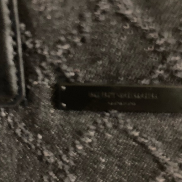 Kurt Geiger Blue Denim Quilted Tote Bag - Picture 3 of 3